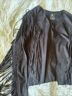 Fringe Suede Jacket